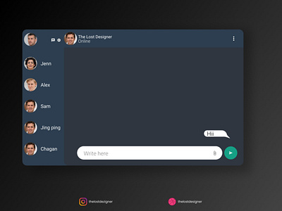 Direct Messaging - Daily UI013