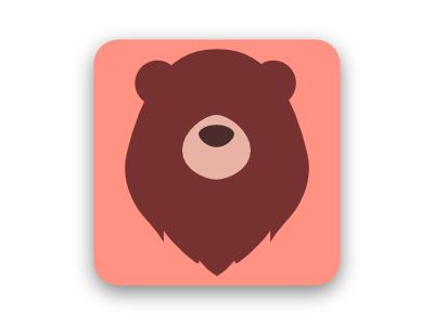 Bear App - Alternative Icon app bear graphics icon macos minimalism