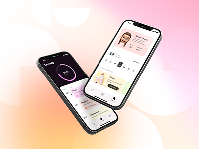 💁🏽‍♀️ Skin Care health App beauty design face ios iphone mobile skin skincare ui uidesign