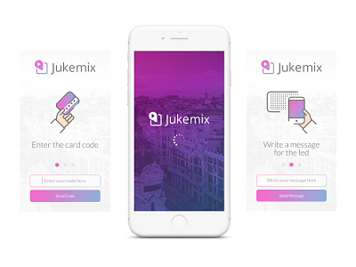 Jukemix 2 App (image2) app application brand branding design interaction interface music ui