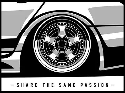 Work Meister automotive branding car car vector design illustration logo stance stancenation vector