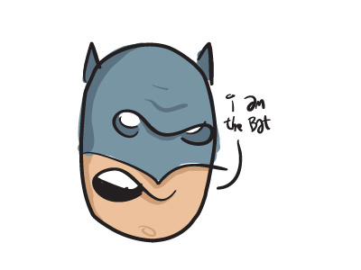Style Test - i am the bat illustration