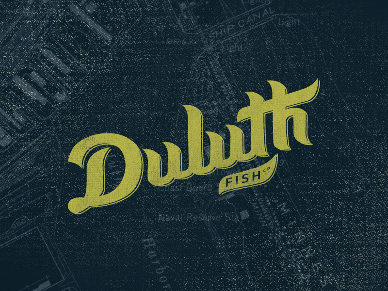 Duluth Fish Company Identity by Matt Ludvigson on Dribbble
