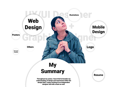 Designer Portfolio design designer portfolio graphic design portfolio ui design webdesign