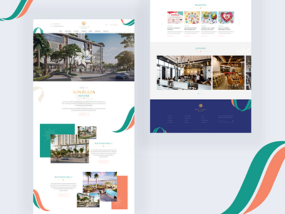 SunPlaza - HomePage Website Design