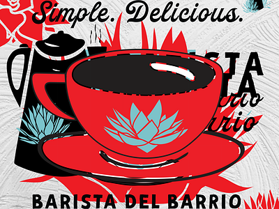 Barista Del Barrio brand design