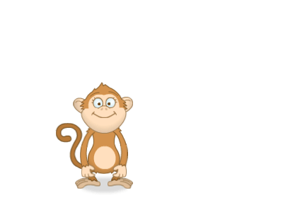 Monkey Cartwheel animation cartwheel character design monkey spine