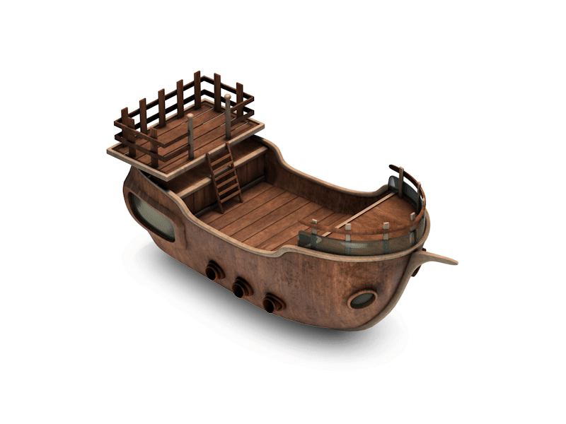 Sailing Art Styles boat tiny cel shading soft rubber sketch toon photorealistic