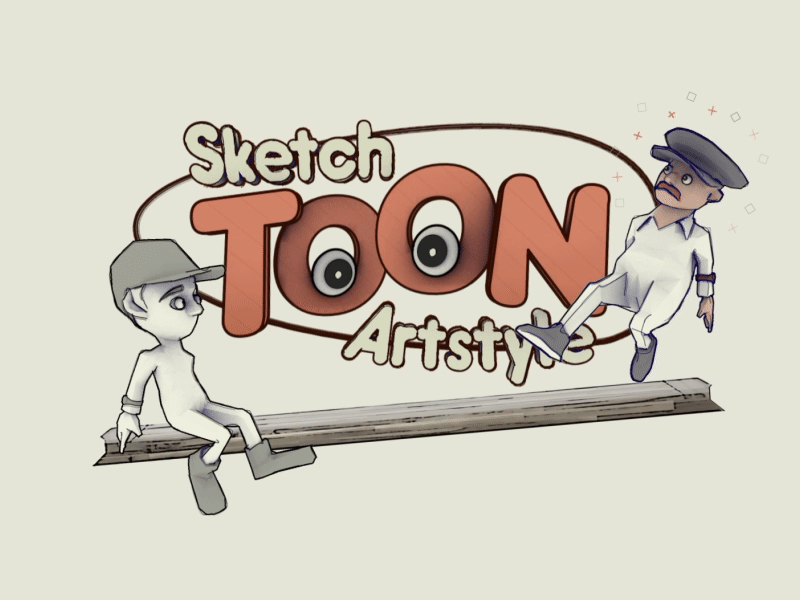 Sketch Toon - Art Style animation art sketch style title toon