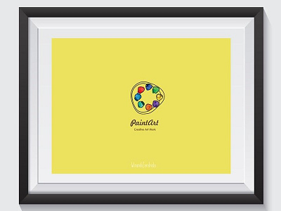 Paintart logo graphicdesign logo logo inpiration new logo pain art simple logo visual art