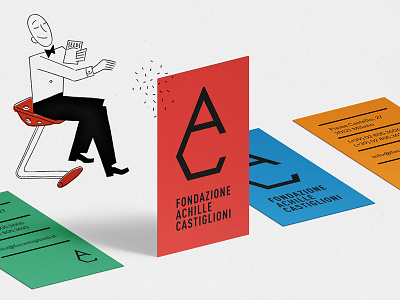 Fondazione Castiglioni branding castiglioni design identity logo milan product readymade