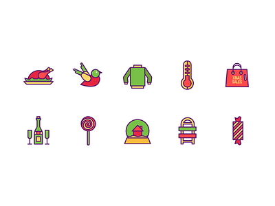 Christmas Day 01 app color design icon illustration ui