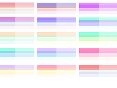 Colour palette options