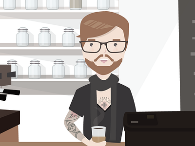 Hipster Barista