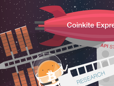 API Space Station astronaut bitcoin blackcoin coinkite illustration litecoin rocket space