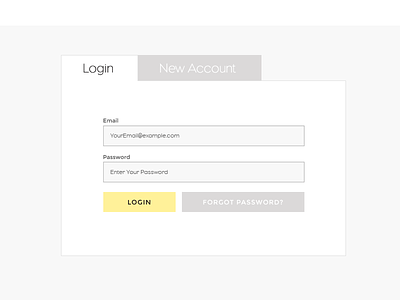 Login & Sign Up Form interface login tabs ui ux