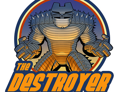 The Destroyer character comics design illustration marvel robot