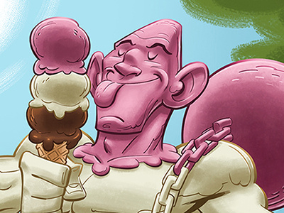 Ice Cream Man absorbing man avengers comicbooks comics crusher creel loki marvel superheroes thor