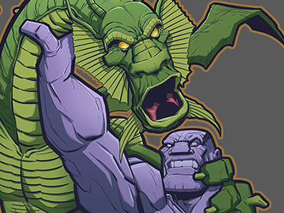 IT The Living Colossus vs. Fin Fang Foom