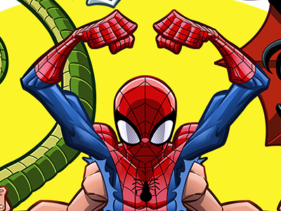 Up in Arms comics lizard marvel spiderman superhero vampire