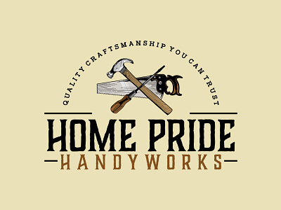 Craftmanship Logo craftmanship home logo tools vintage