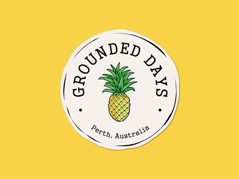 Logo design for Bar and Restaurant australia perth logo vintage pineapple