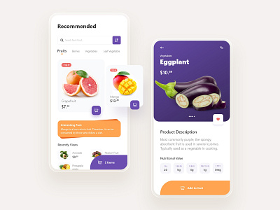 Grocery shopping concept app ecommerce ecommerce app interface mobile app online shopping shop store ui uiux user experience user interface ux web design