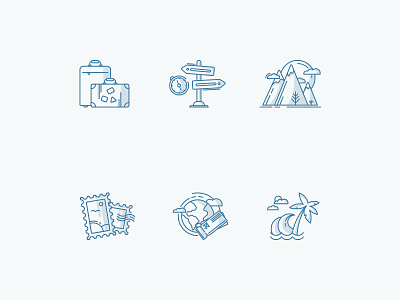 Travelling outline icon pack collection design flatgraphic icon icon set iconography icons illustration line linear icons outline pack tourism travel traveling vector webdesign