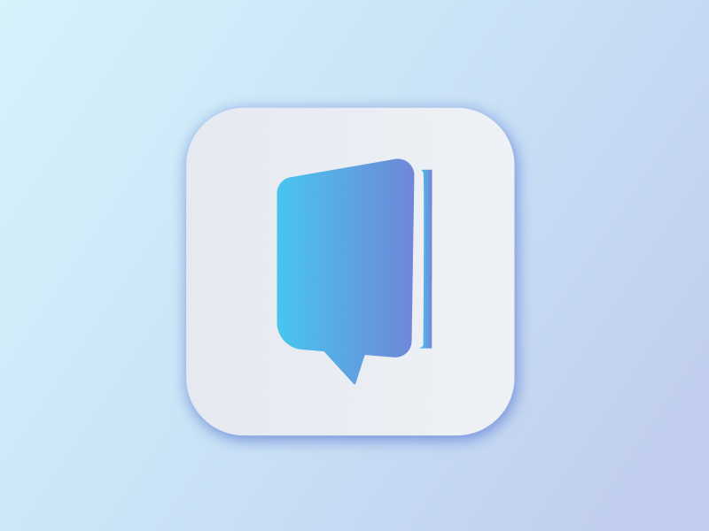 App Icon for Daily UI #005 book website flat checkout ui ux ux design web app logo illustration icon vector design