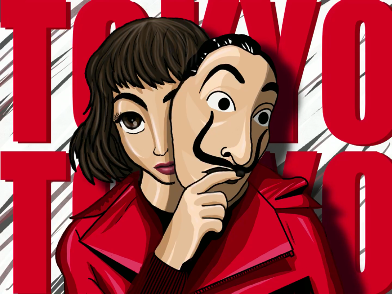 Tokyo from Money Heist