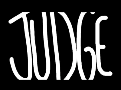 Judge me when you are perfect 2d adobe after effects animation art art direction design drawn effects flat font graphic designs gif glitch invite minimal motion motion design typography vector video