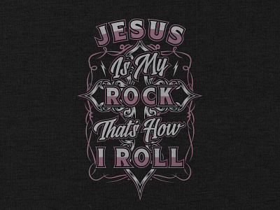 How I Roll apparel christian faith religious t-shirt