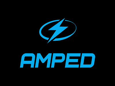 Amped Logo branding logos