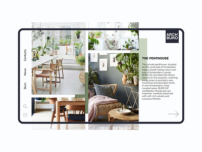 ACRH BURO Project architechture interior page design projectpage scandinavian design