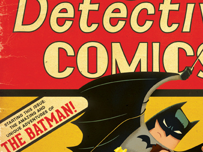 Detective Comics 27 awesome batman comics illustration mud