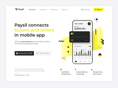 Paysil - concept design of payment system