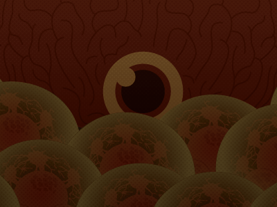 Mother Brain pop culture illustration metroid