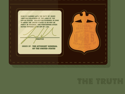 The Truth is Out There illustration pop culture x files