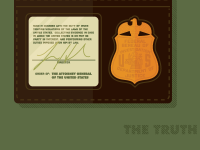 The Truth is Out There pop culture illustration x files