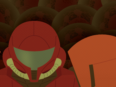 Bounty Hunter illustration pop culture metroid nintendo