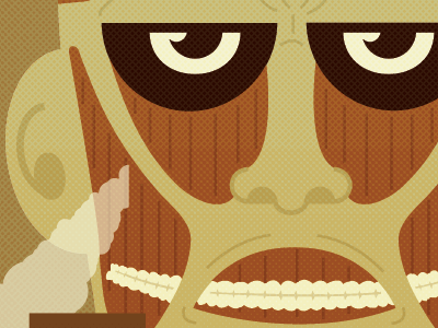 A Grim Reminder illustration pop culture attack on titan