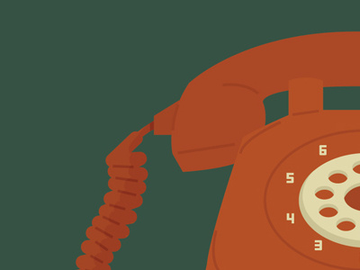 Telephone retro telephone