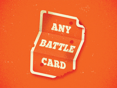Destroy playing card battlecard card design food game gaming tabletop burger card game