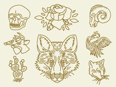 Desert drawings