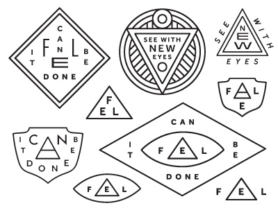 FEL Labels and Patches by Keith Davis Young on Dribbble