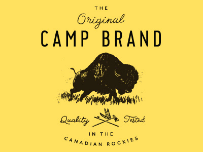 Camp Brand Goods winter tee