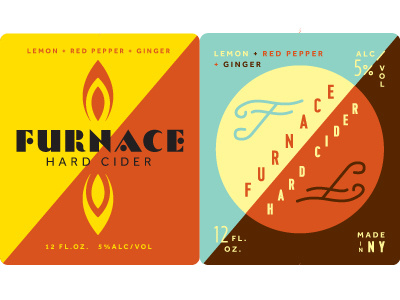 Furnace rejected label roughs