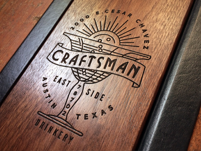 Craftsman Bar Menu