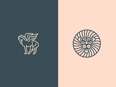 Pegasus & Lion