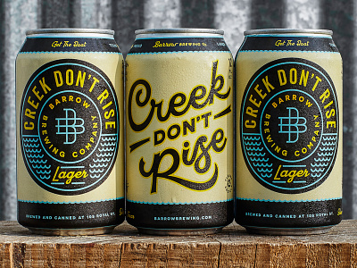 Creek Don't Rise Lager